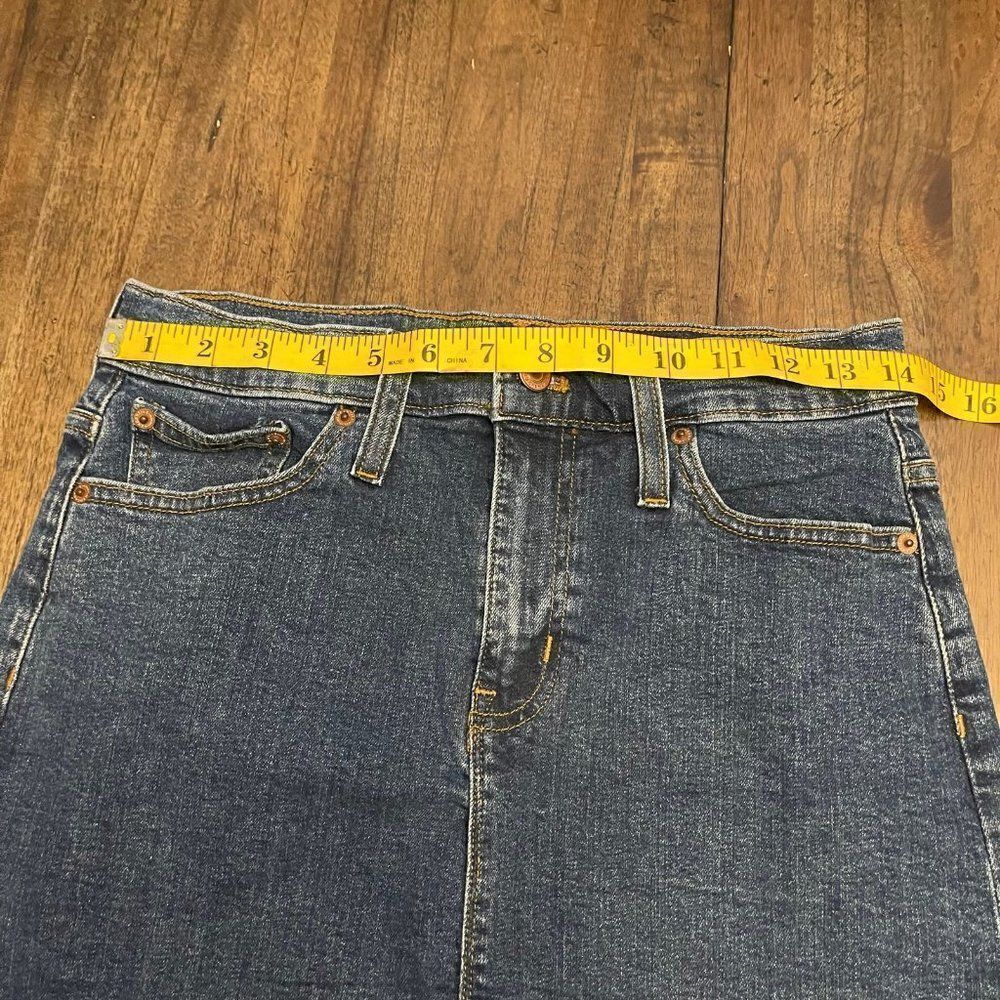 J. Crew Cutoff Denim Skirt - Picture 5 of 7